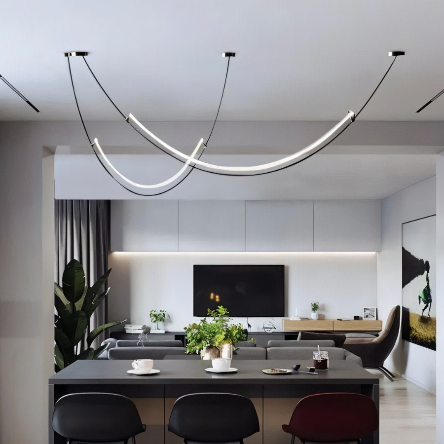 nuvlight Bikhtir Modern Luxury Architectural Chandelier