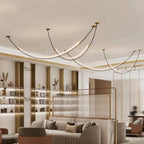 nuvlight Bikhtir Modern Luxury Architectural Chandelier
