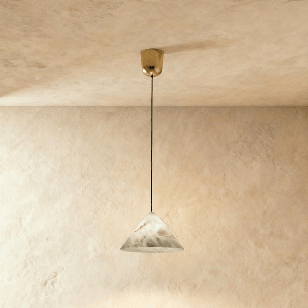 Blom Alabaster Pendant Light