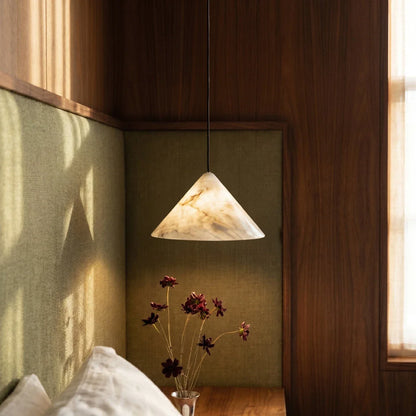 nuvlight Blom Modern Luxury Alabaster Pendant Light