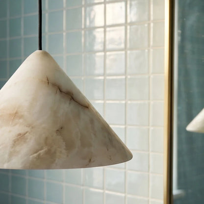nuvlight Blom Modern Luxury Alabaster Pendant Light