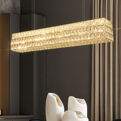 nuvlight Caixa Modern Geometric Cube Chandelier