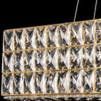 nuvlight Caixa Modern Geometric Cube Chandelier