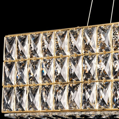 nuvlight Caixa Modern Geometric Cube Chandelier