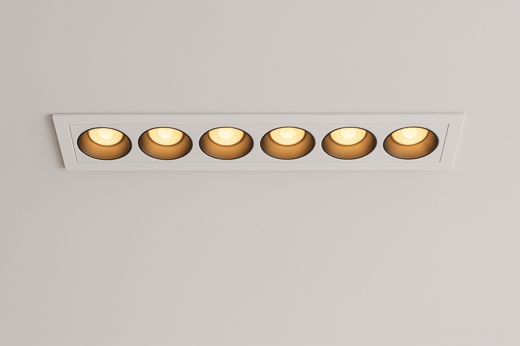 nuvlight Civor Modernist Modular Recessed Multi-Light Downlight