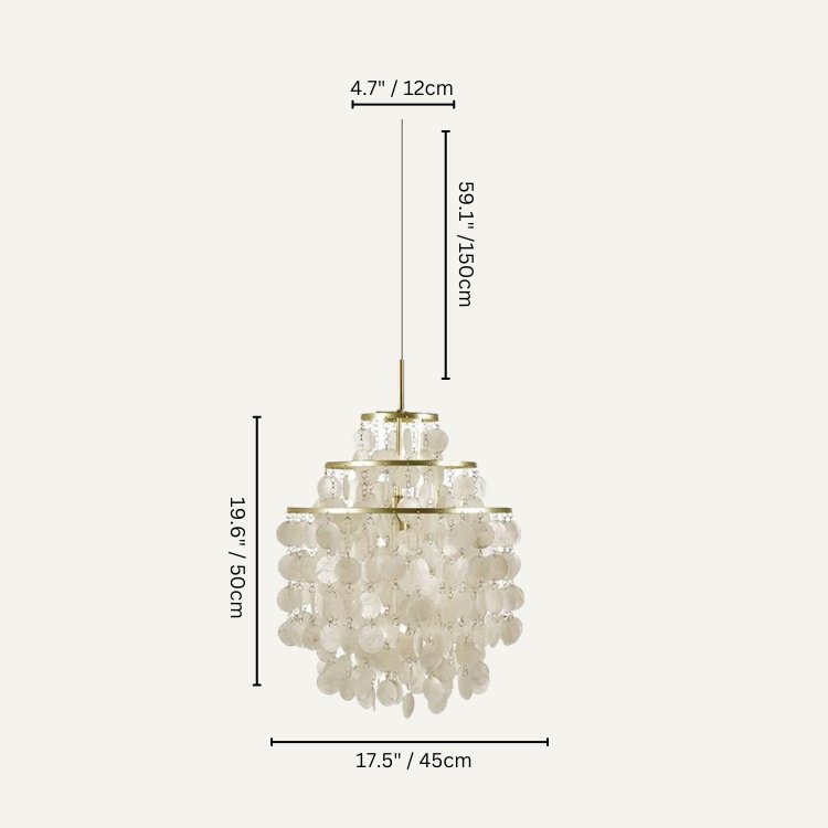 nuvlight Cornelia Modern Luxury Statement Chandelier