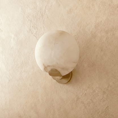 nuvlight Cruim Modern Luxury Alabaster Wall Sconce
