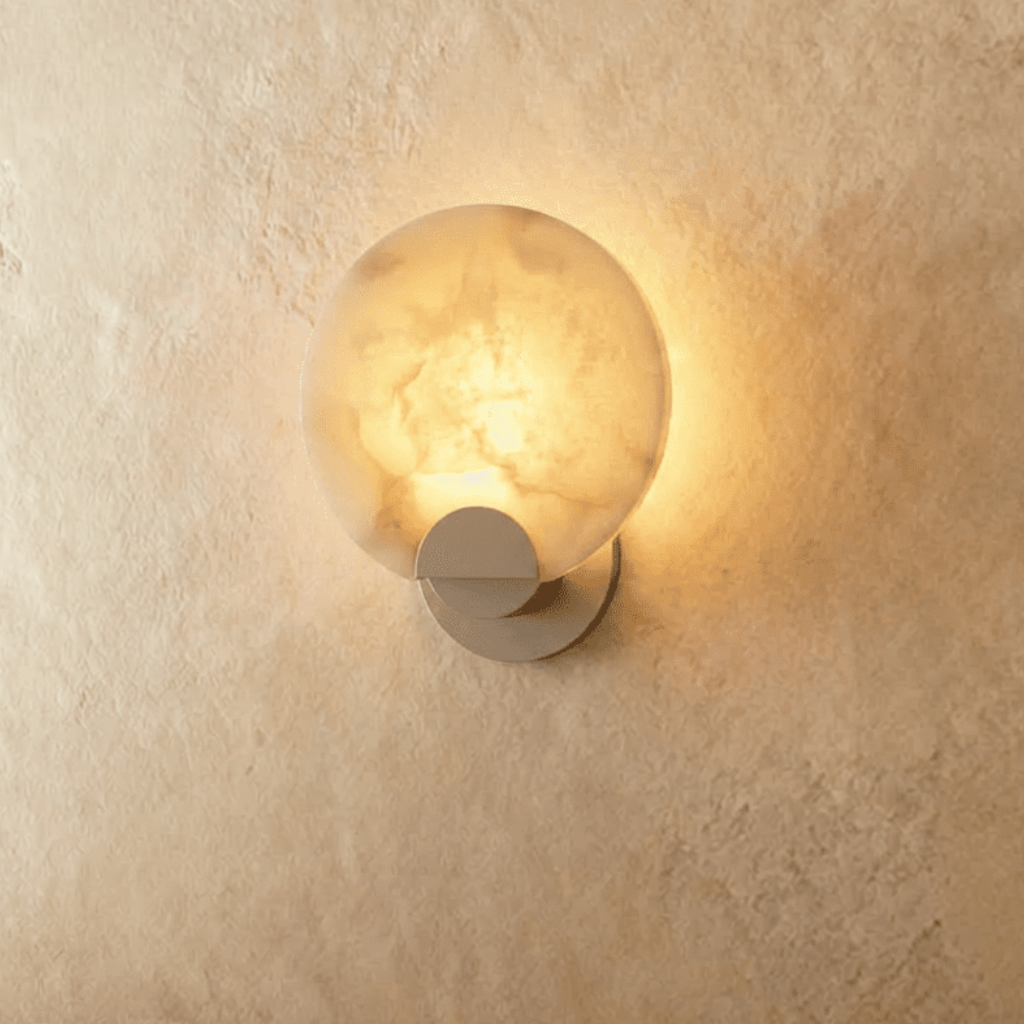 nuvlight Cruim Modern Luxury Alabaster Wall Sconce