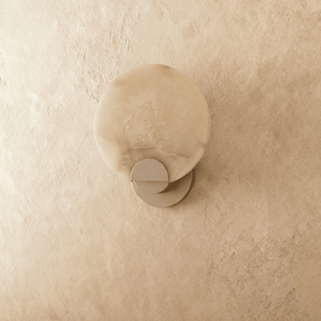 nuvlight Cruim Modern Luxury Alabaster Wall Sconce