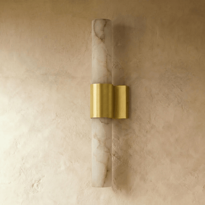 nuvlight Cutar Modern Luxury Alabaster Wall Sconce