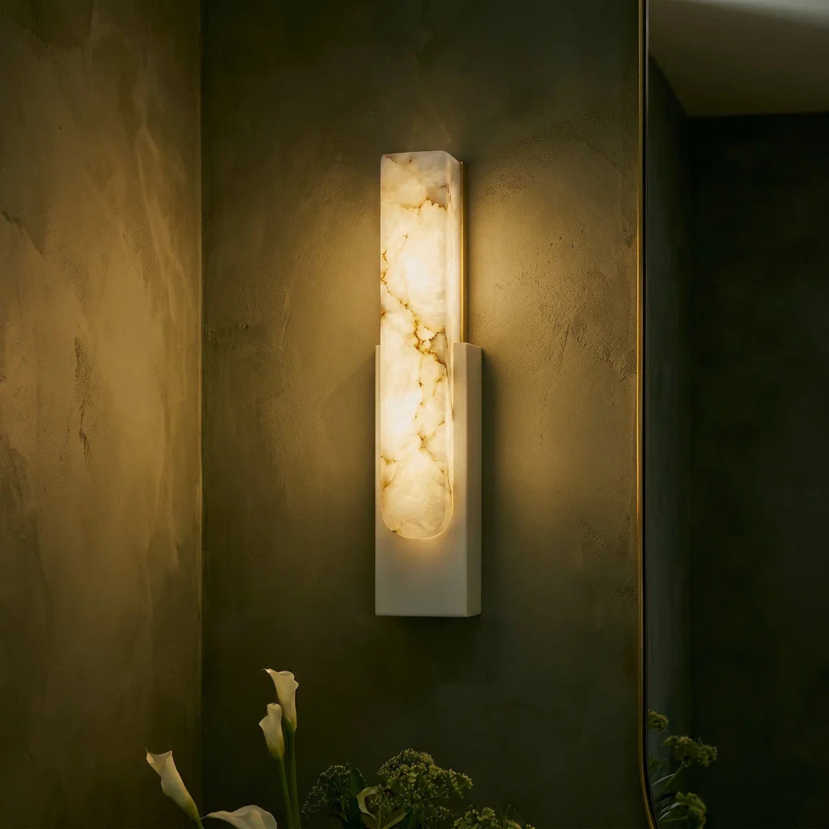 nuvlight Emilia Luxury Natural Stone Vanity Light