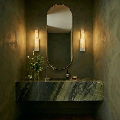 nuvlight Emilia Luxury Natural Stone Vanity Light