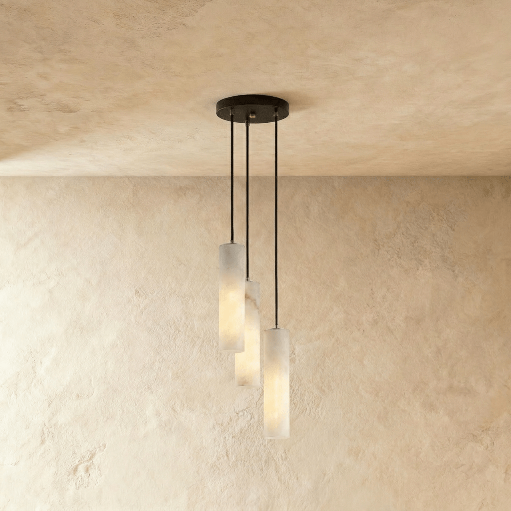 Entokei Alabaster Chandelier Light - Residence Supply