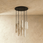 nuvlight Entokei Modern Luxury Alabaster Chandelier