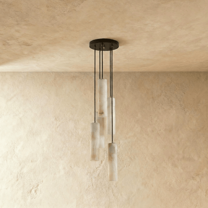 nuvlight Entokei Modern Luxury Alabaster Chandelier