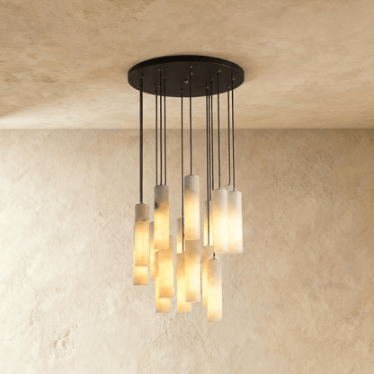Entokei Alabaster Chandelier Light - Residence Supply
