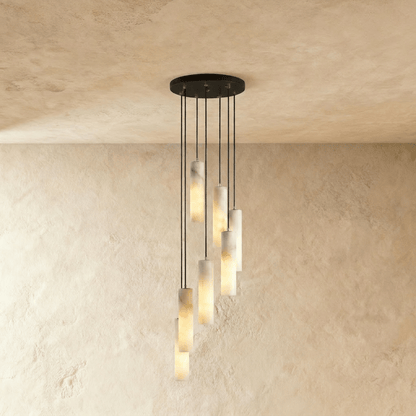 Entokei Alabaster Chandelier Light - Residence Supply