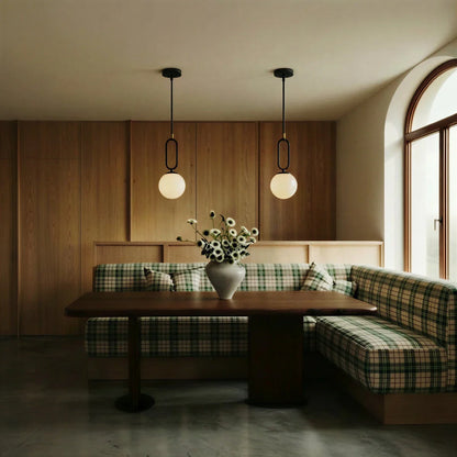 nuvlight Gong Modern Luxury Alabaster Pendant Light