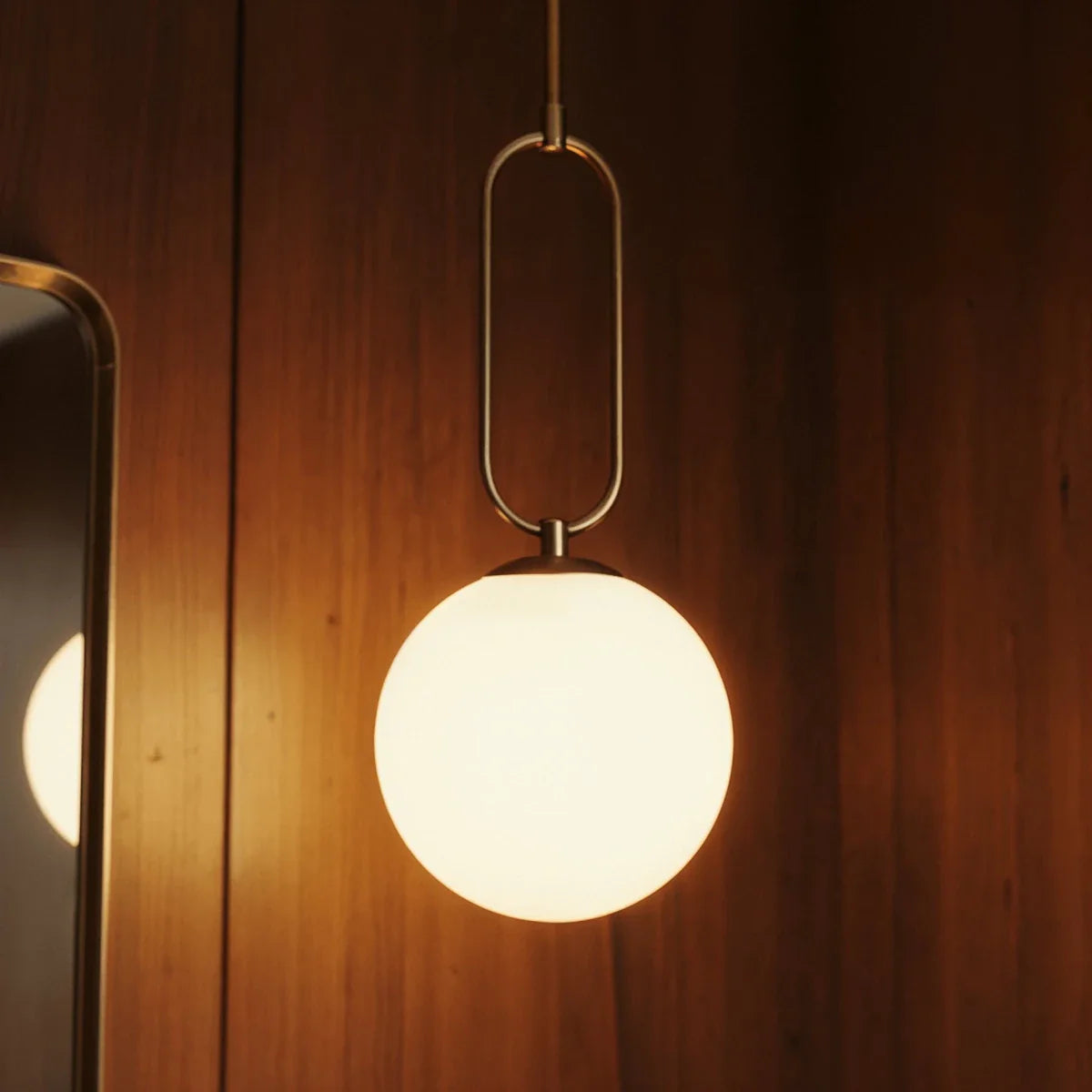 nuvlight Gong Modern Luxury Alabaster Pendant Light