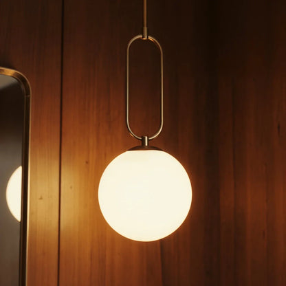 nuvlight Gong Modern Luxury Alabaster Pendant Light