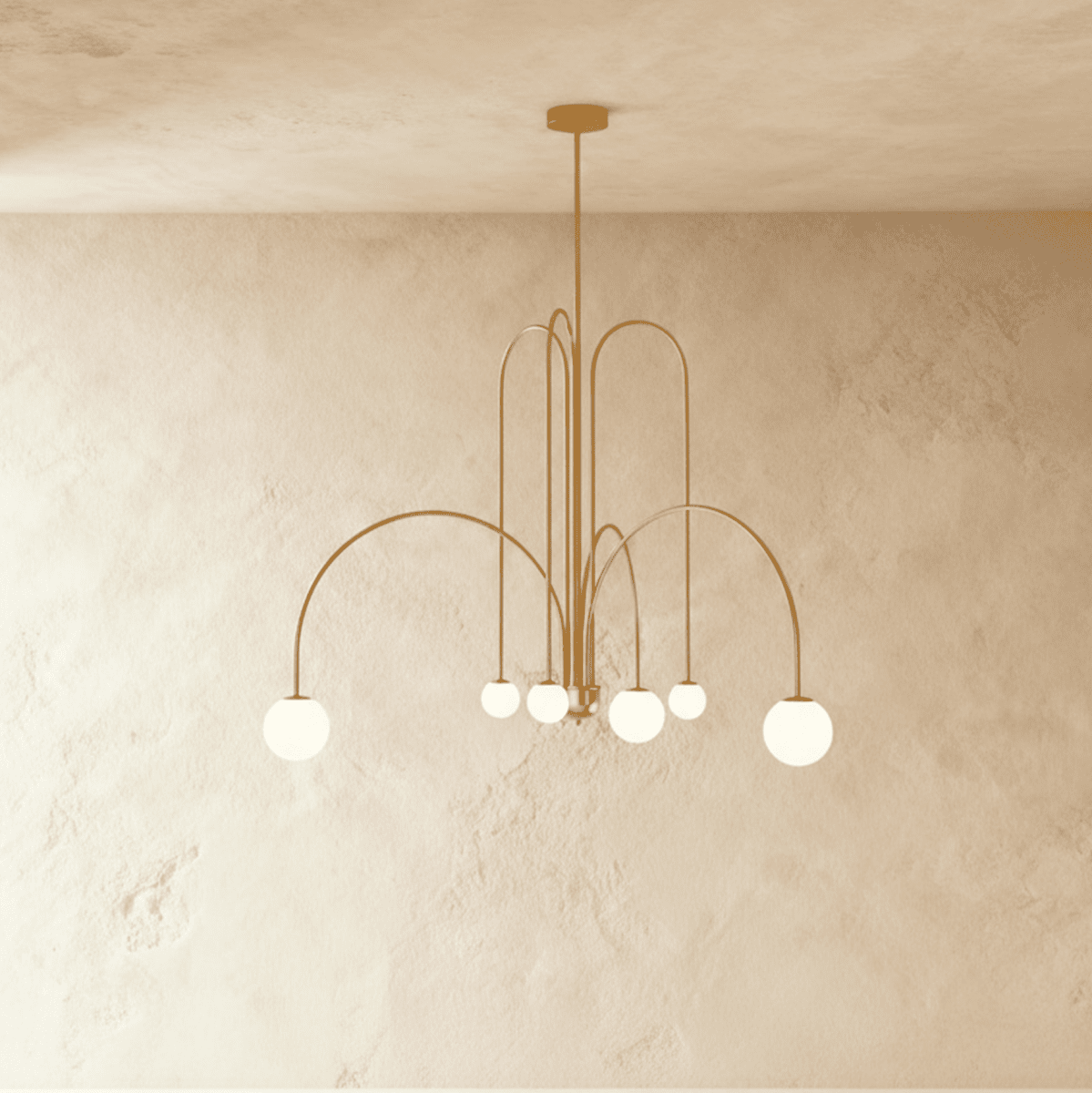nuvlight Lucille Modern Luxury Glass Chandelier