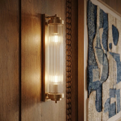 nuvlight Luxor Modern Luxury Brass Wall Sconce