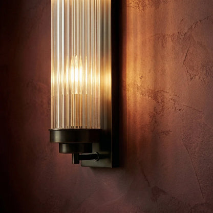 nuvlight Luxor Modern Luxury Brass Wall Sconce