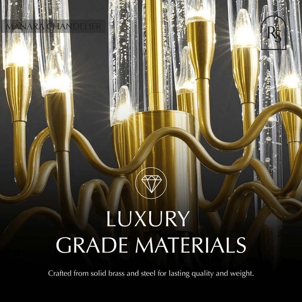 nuvlight Manara Modern Luxury Statement Chandelier