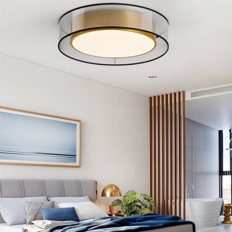 nuvlight Marisol Modern Sunburst LED Ceiling Light