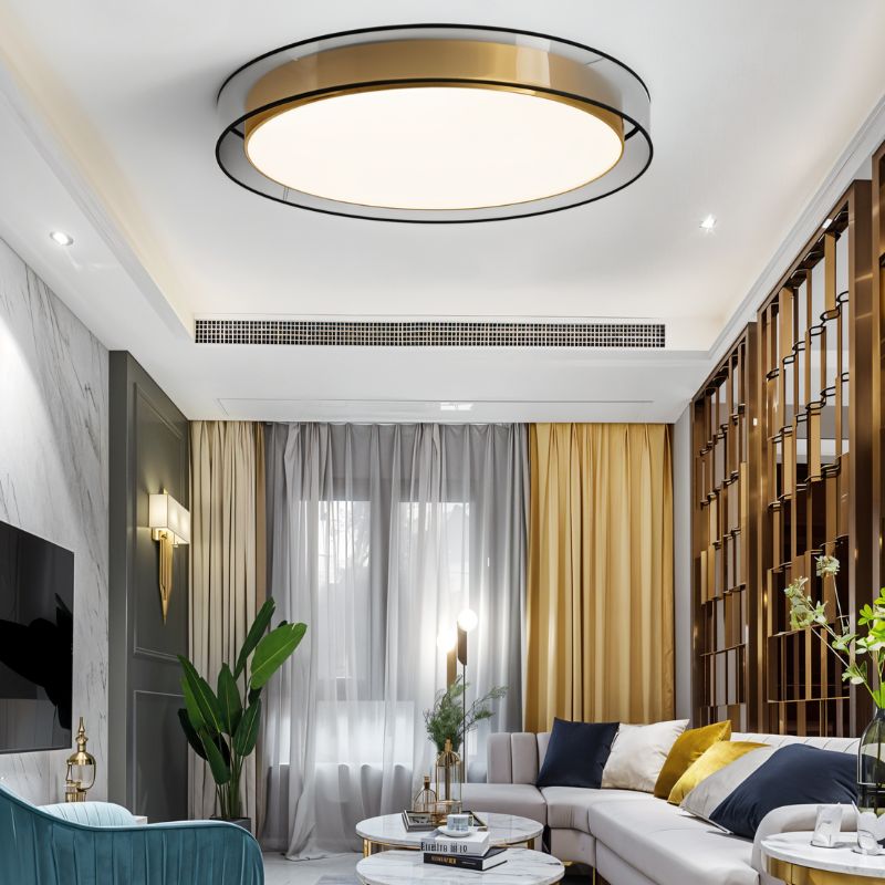 nuvlight Marisol Modern Sunburst LED Ceiling Light