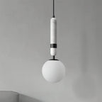 nuvlight Marlo Modernist Frosted Globe Pendant Light