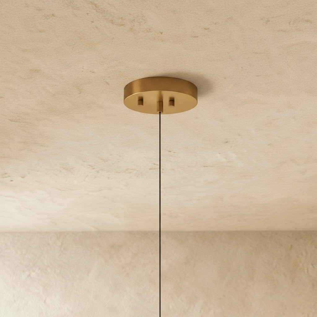 nuvlight Munira Modernist Symmetrical Opal Linear Chandelier