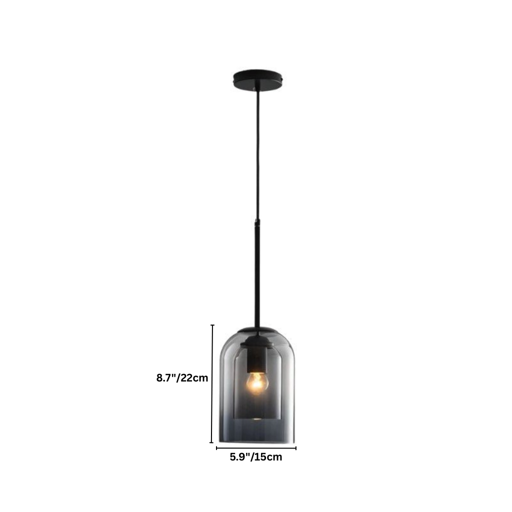 nuvlight Otzara Modern Luxury Glass Pendant Light