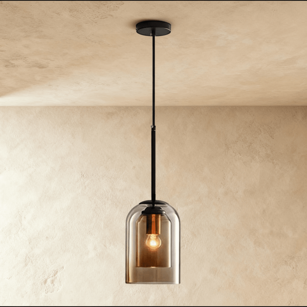 nuvlight Otzara Modern Luxury Glass Pendant Light