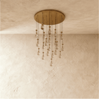 nuvlight Pulcher Modern Luxury Glass Tear Chandelier