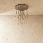 nuvlight Pulcher Modern Luxury Glass Tear Chandelier