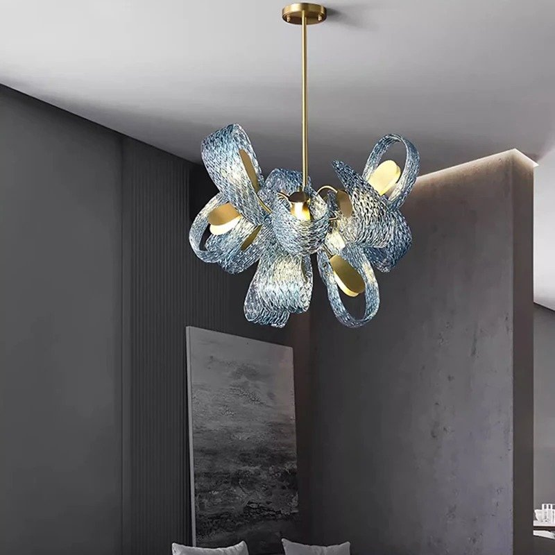 nuvlight Radiantia Modern Luxury Statement Chandelier