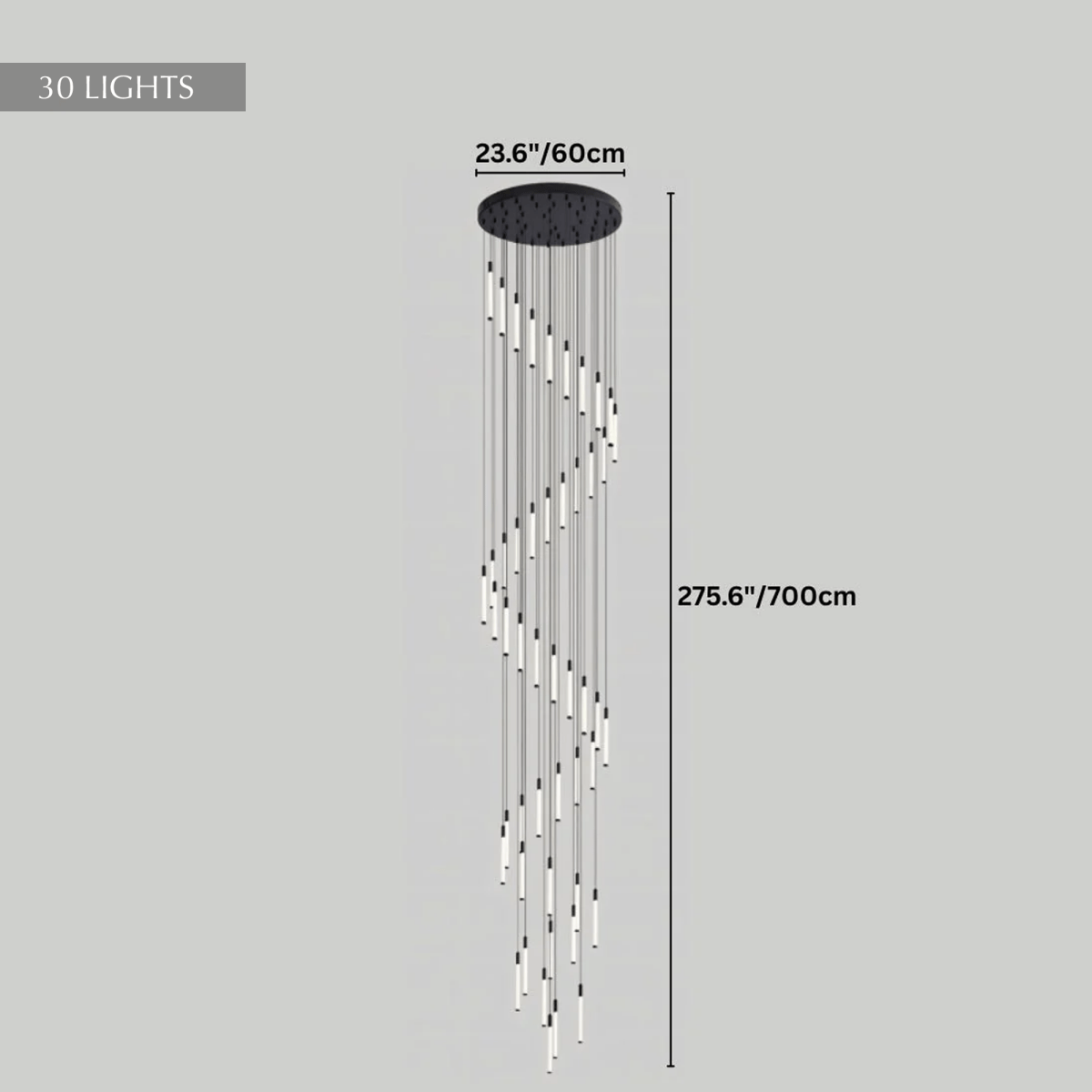Tinara Staircase Chandelier - Residence Supply