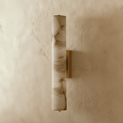 nuvlight Tong Mid-Century Architectural Alabaster Sconce
