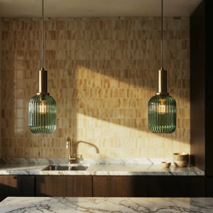 nuvlight Vetreria Modern Luxury Blown Glass Pendant Light