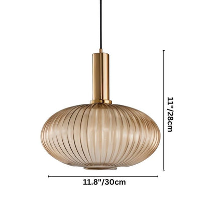 nuvlight Vetreria Modern Luxury Blown Glass Pendant Light