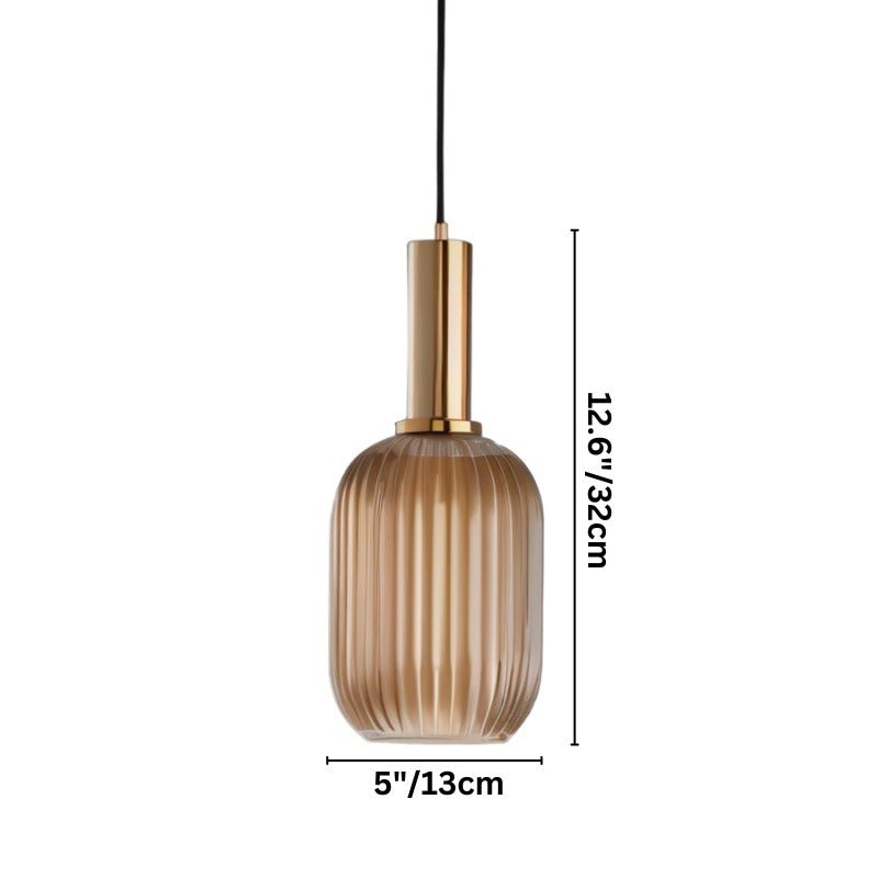 nuvlight Vetreria Modern Luxury Blown Glass Pendant Light