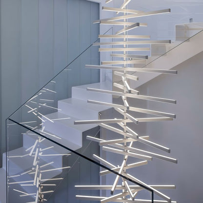nuvlight Waves Modern Fluid LED Chandelier