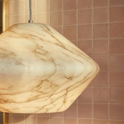 nuvlight Yafeh Modern Luxury Alabaster Pendant Light