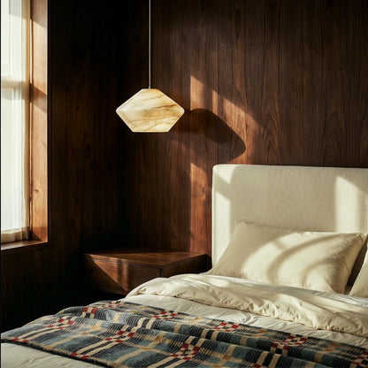 nuvlight Yafeh Modern Luxury Alabaster Pendant Light