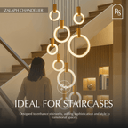 nuvlight Zalaph Modern Luxury Crystal Chandelier