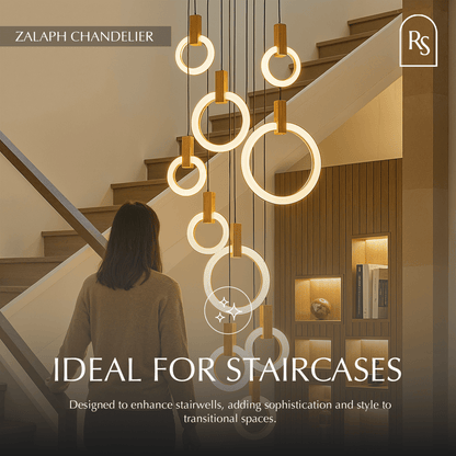 nuvlight Zalaph Modern Luxury Crystal Chandelier