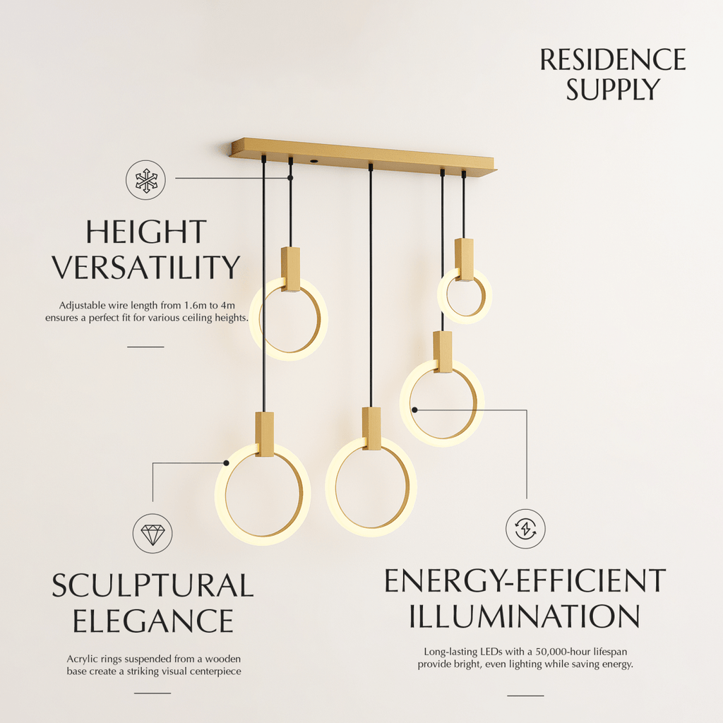 nuvlight Zalaph Modern Luxury Crystal Chandelier