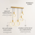 nuvlight Zalaph Modern Luxury Crystal Chandelier