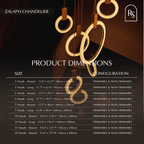 nuvlight Zalaph Modern Luxury Crystal Chandelier